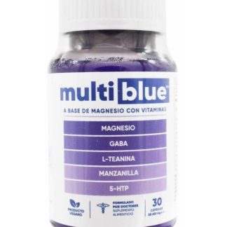 MAGNESIO GABA L TEANINA 30 CAP MULTIBLUE