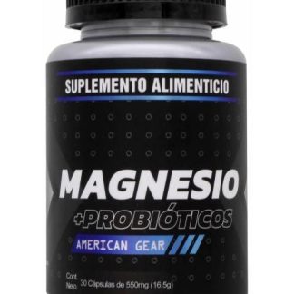 MAGNESIO PROBIOTICOS 30 CAP AMERICAN GEAR