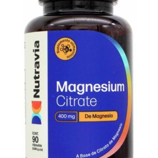 MAGNESIUM CITRATE 90 CAP NUTRAVIA