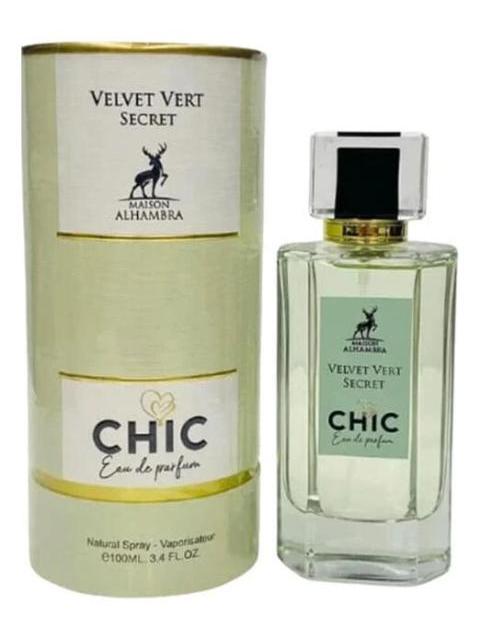 MAISON ALHAMBRA CHIC VELVET VERT SECRET EDP 100 ML. MUJER