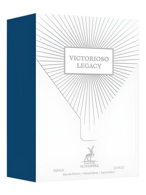 MAISON ALHAMBRA VICTORIOSO LEGACY EDP 100 ML HOMBRE - Imagen 3
