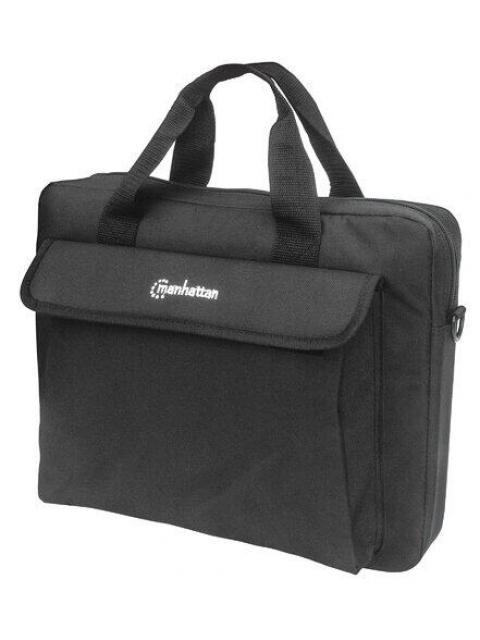 MANHATTAN MALETIN DE POLIESTER LONDON PARA LAPTOP 14.1 NEGRO - Imagen 2