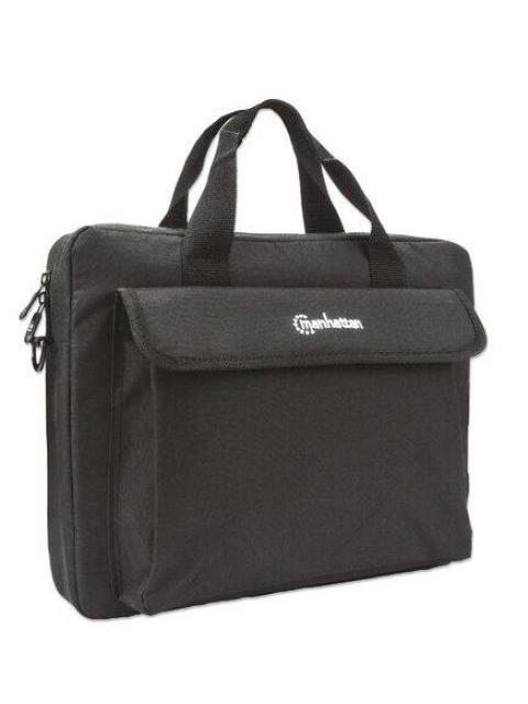 MANHATTAN MALETIN DE POLIESTER LONDON PARA LAPTOP 14.1 NEGRO - Imagen 3