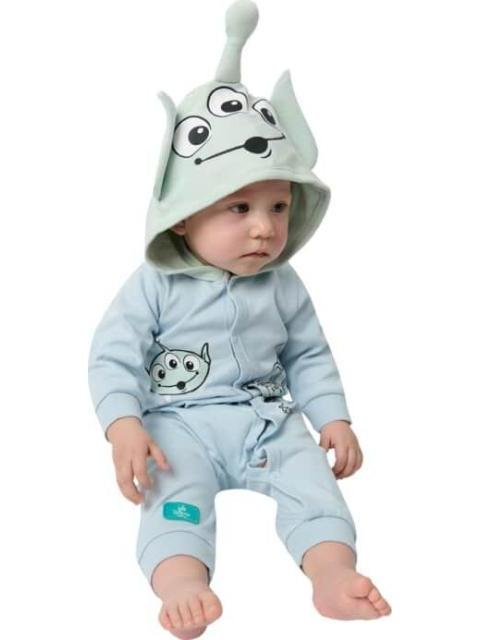 MAMELUCO ALIEN TOY STORY AZUL DISNEY BABY - Imagen 3