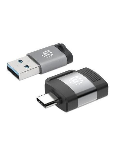 MANHATTAN ADAPTADOR USB-A-C MACHO - USB-A-C HEMBRA - Imagen 2