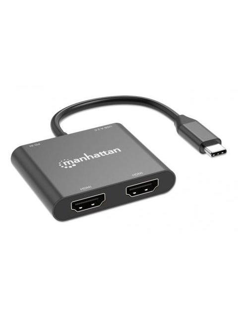 MANHATTAN ADAPTADOR USB-C MACHO - HDMI HEMBRA 15CM - Imagen 4