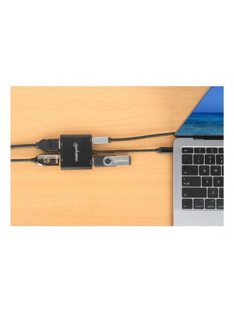 MANHATTAN ADAPTADOR USB-C MACHO - HDMI HEMBRA 15CM - Imagen 7
