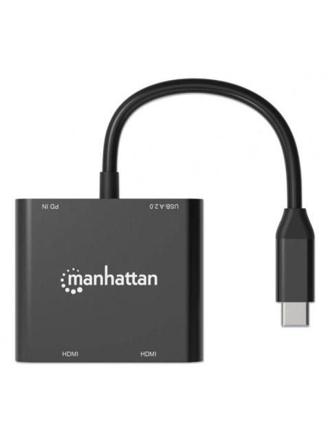MANHATTAN ADAPTADOR USB-C MACHO - HDMI HEMBRA 15CM - Imagen 9