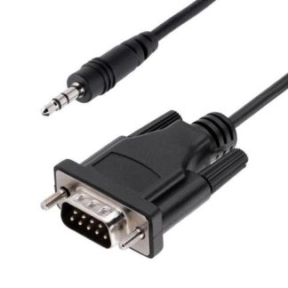 MANHATTAN CABLE 3.5MM MACHO - DB9 MACHO 1 METRO NEGRO