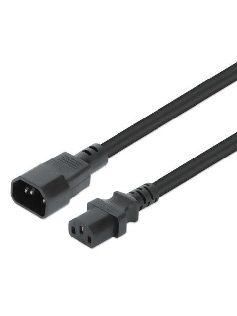 MANHATTAN CABLE DE PODER C13 HEMBRA - C14 MACHO 4.6 METROS