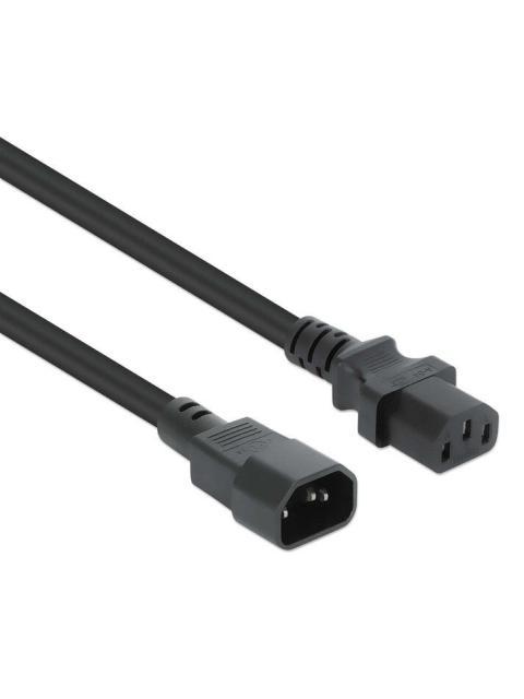MANHATTAN CABLE DE PODER C13 HEMBRA - C14 MACHO 4.6 METROS - Imagen 2