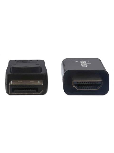 MANHATTAN CABLE DISPLAYPORT 1.2 MACHO - HDMI MACHO 1.8 METROS 4K 60HZ NEGRO - Imagen 5