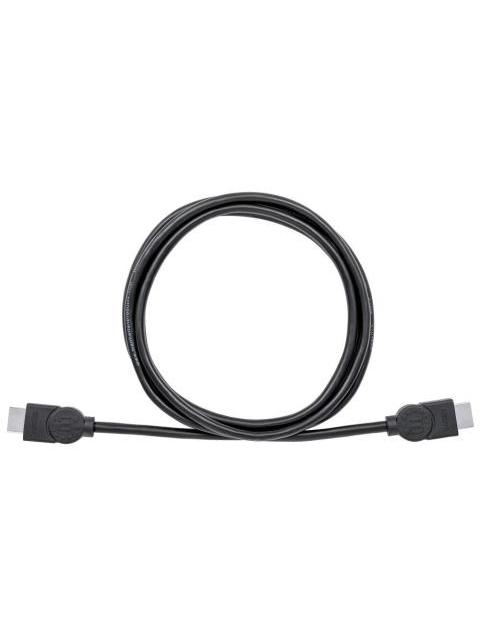 MANHATTAN CABLE HDMI DE ALTA VELOCIDAD CON CANAL ETHERNET HDMI MACHO - HDMI MACHO 4K 30HZ 2 METROS NEGRO - Imagen 3