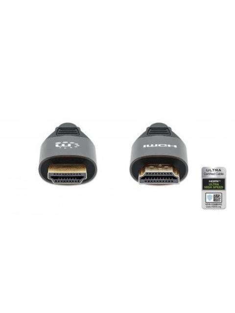 MANHATTAN CABLE HDMI DE ALTA VELOCIDAD HDMI-A MACHO - HDMI-A MACHO 8K 60HZ 3 METROS NEGRO - Imagen 3