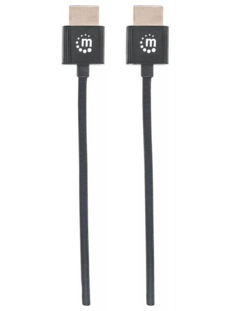 MANHATTAN CABLE HDMI MACHO - HDMI MACHO 4K 60HZ 1.8 METROS NEGRO - Imagen 5