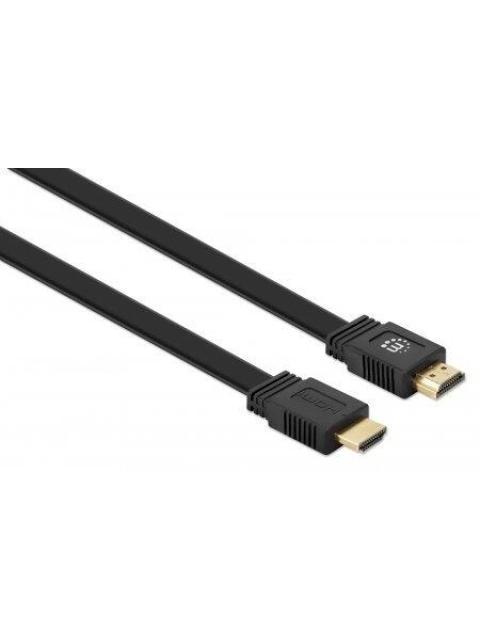 MANHATTAN CABLE HDMI DE ALTA VELOCIDAD HDMI 2.0 MACHO - HDMI 2.0 MACHO 4K 60HZ 15 METROS NEGRO - Imagen 2
