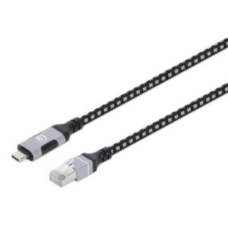 MANHATTAN CABLE RJ-45 MACHO - USB-C MACHO 2 METROS