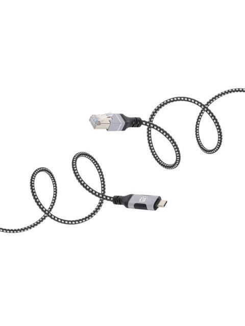 MANHATTAN CABLE RJ-45 MACHO - USB-C MACHO 2 METROS - Imagen 8