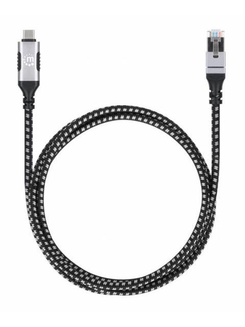 MANHATTAN CABLE RJ-45 MACHO - USB-C MACHO 2 METROS - Imagen 9