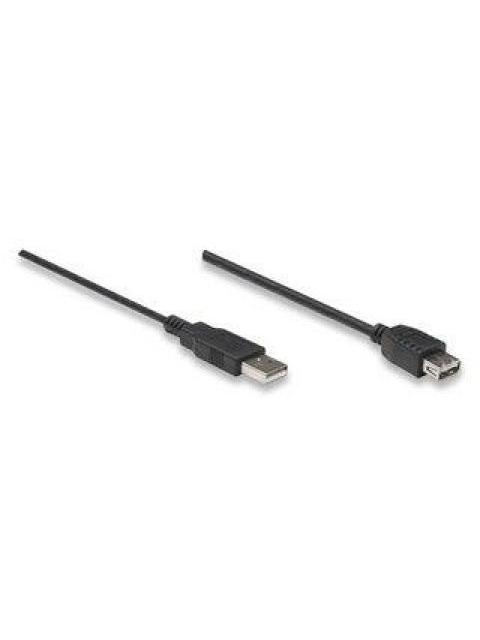 MANHATTAN CABLE USB 2.0 MACHO - USB-A HEMBRA 1.8 METROS - Imagen 2