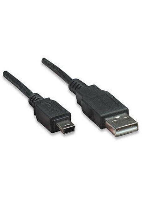 MANHATTAN CABLE USB 2.0 USB A MACHO - MINI USB B MACHO 1 METRO NEGRO - Imagen 5