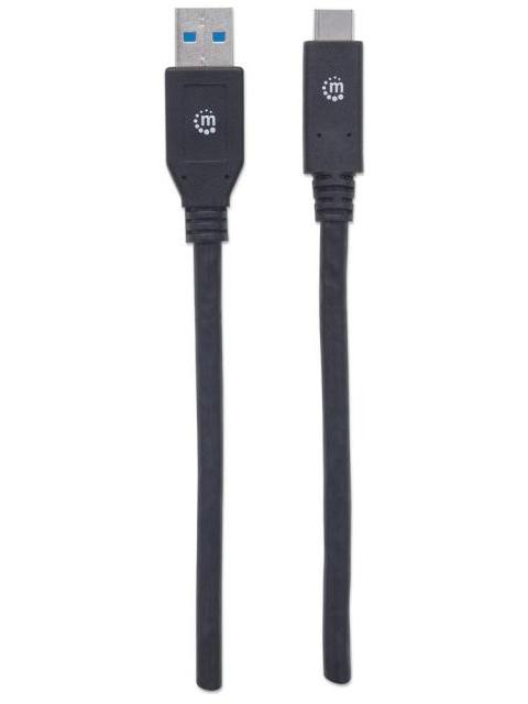 MANHATTAN CABLE USB-A MACHO - USB-C MACHO 3 METROS - Imagen 3