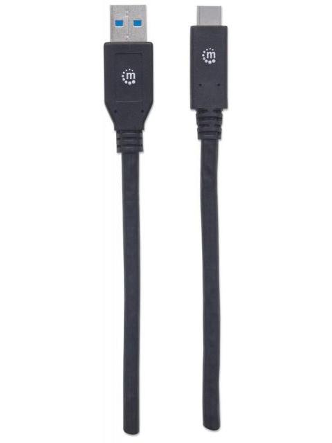 MANHATTAN CABLE USB-A MACHO - USB-C MACHO 3 METROS - Imagen 6
