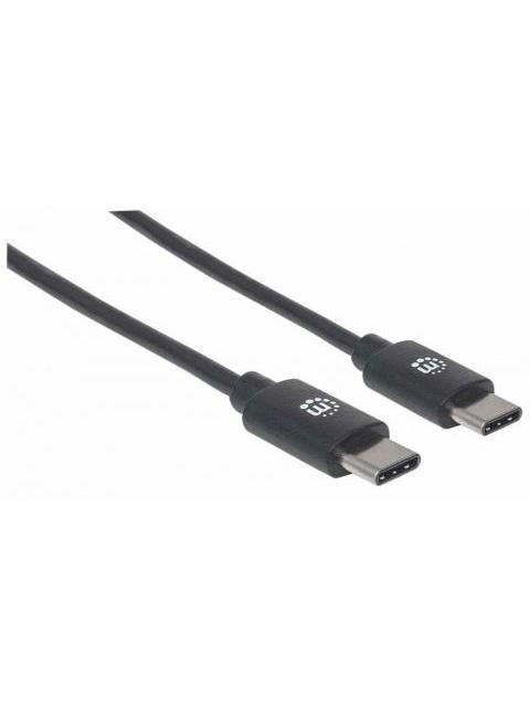 MANHATTAN CABLE USB-C MACHO - USB-C MACHO 1 METRO - Imagen 2