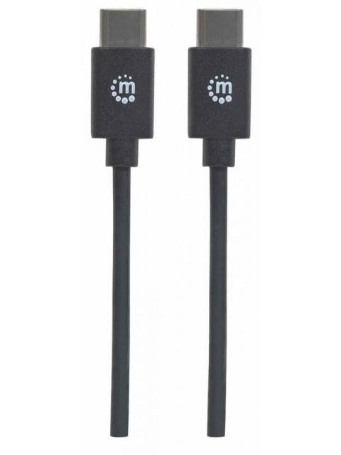 MANHATTAN CABLE USB-C MACHO - USB-C MACHO 1 METRO - Imagen 4