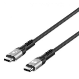 MANHATTAN CABLE USB-C MACHO - USB-C MACHO 2 METROS