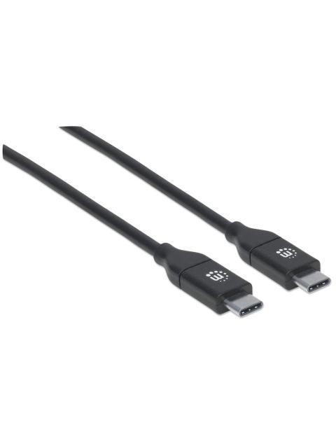 MANHATTAN CABLE USB-C MACHO - USB-C MACHO 2 METROS - Imagen 2
