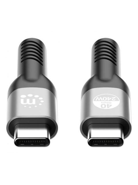 MANHATTAN CABLE USB-C MACHO - USB-C MACHO 2 METROS - Imagen 4