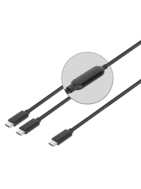 MANHATTAN CABLE USB-C MACHO - USB-C MACHO 2 METROS - Imagen 9