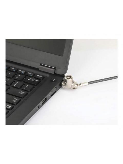 MANHATTAN CANDADO DE LLAVE PARA LAPTOP 440509 1.5 METROS NEGRO - Imagen 5
