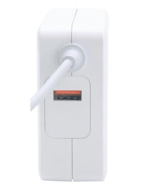 MANHATTAN CARGADOR DE PARED UNIVERSAL 60W USB C 1X USB A BLANCO - Imagen 5