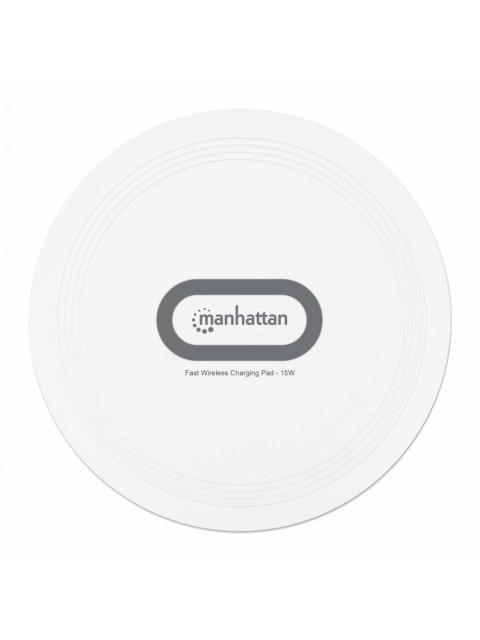 MANHATTAN CARGADOR INALAMBRICO 406024 15W 1X USB-C BLANCO - Imagen 5