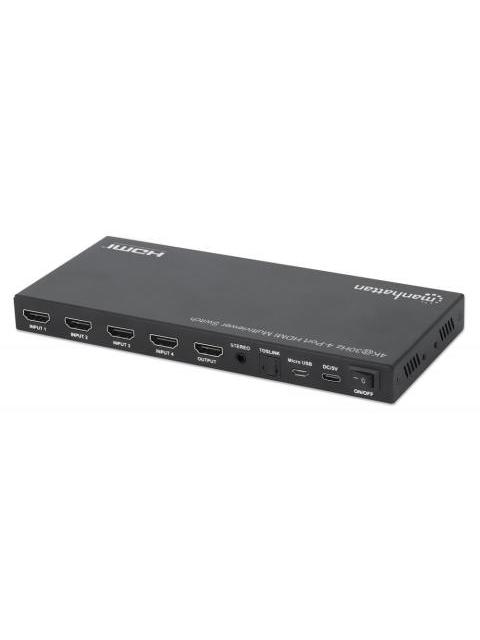 MANHATTAN DIVISOR DE VIDEO HDMI 4X HDMI 3840X2160 4K - Imagen 5