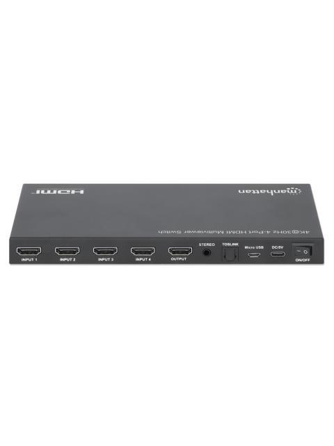 MANHATTAN DIVISOR DE VIDEO HDMI 4X HDMI 3840X2160 4K - Imagen 6
