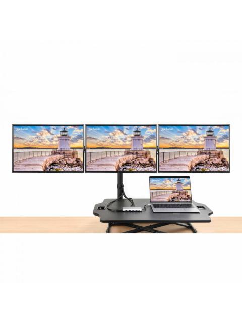 MANHATTAN DOCKING STATION 130660 USB C 4X USB 2X USB C 3X HDMI 1X RJ-45 1X SD 1X MICRO SD GRIS - Imagen 9