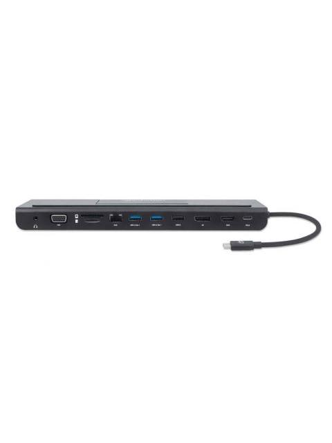 DOCKING STATION MANHATTAN USB-C A 11PTO 3 MONITORES C-MST 100W 153478 - Imagen 5