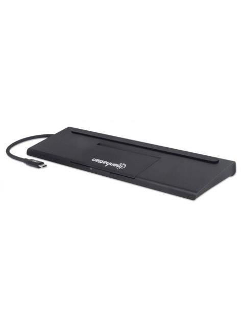 DOCKING STATION MANHATTAN USB-C A 11PTO 3 MONITORES C-MST 100W 153478 - Imagen 7