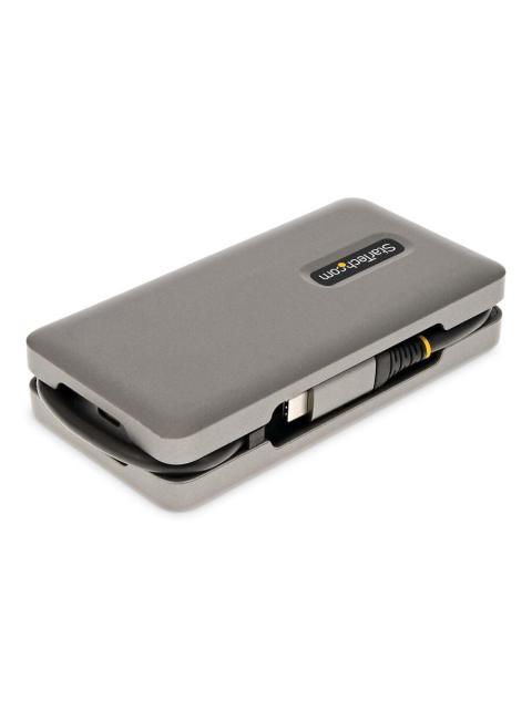 MANHATTAN DOCKING STATION DKT31CVHPD3 USB C HDMI VGA RJ-45 PLATA - Imagen 4