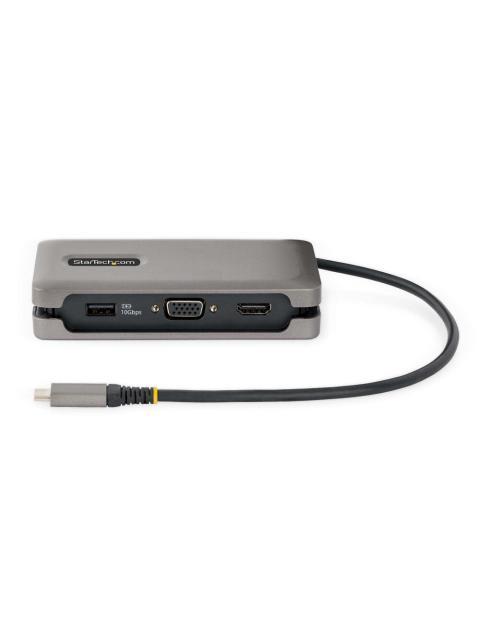 MANHATTAN DOCKING STATION DKT31CVHPD3 USB C HDMI VGA RJ-45 PLATA - Imagen 5