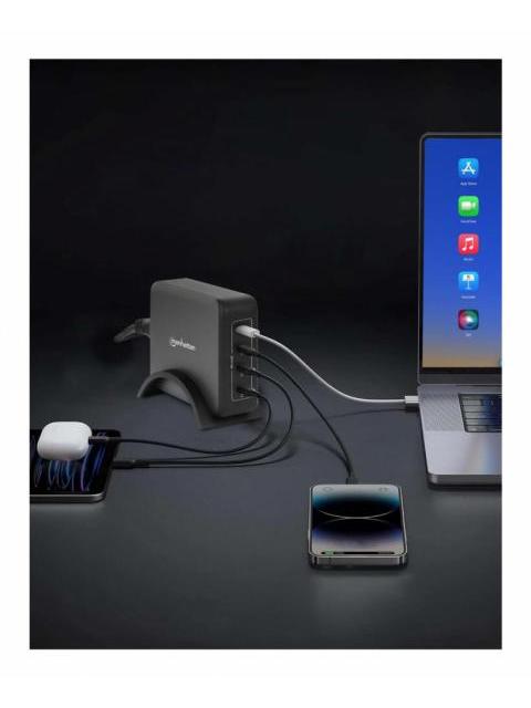 MANHATTAN ESTACION DE CARGA 102667 4X USB-C GRIS - Imagen 3