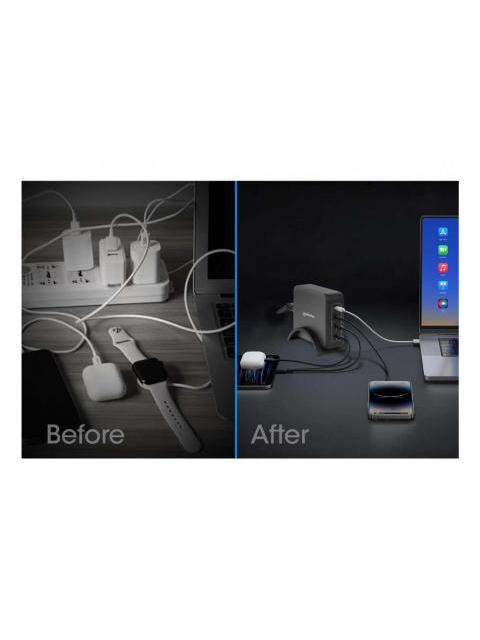 MANHATTAN ESTACION DE CARGA 102667 4X USB-C GRIS - Imagen 8