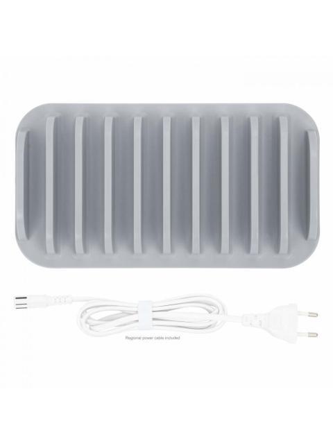 MANHATTAN ESTACION DE CARGA 180856 7X USB A 3X USB C BLANCO-GRIS - Imagen 6