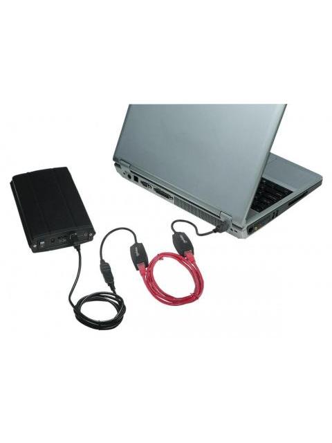 MANHATTAN EXTENSOR DE LINEA USB USB A Y RJ45 MACHO-HEMBRA HASTA 60M - Imagen 3