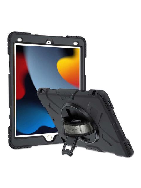 MANHATTAN FUNDA USO RUDO PARA IPAD 9ª-8ª-7ª GEN 10.2 NEGRO - Imagen 4