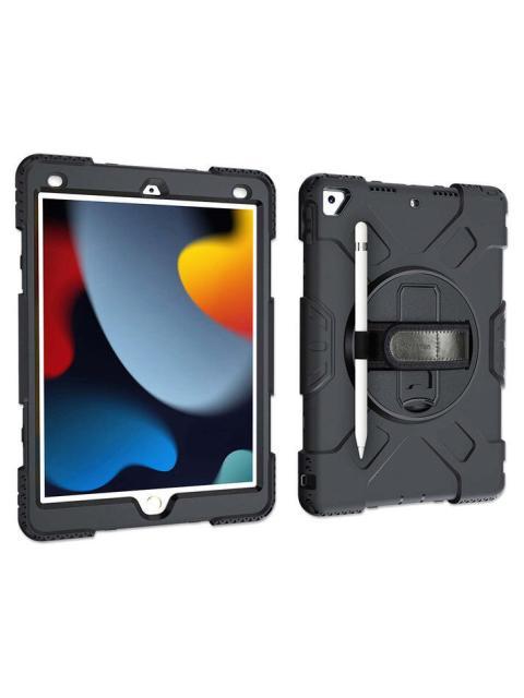 MANHATTAN FUNDA USO RUDO PARA IPAD 9ª-8ª-7ª GEN 10.2 NEGRO - Imagen 6