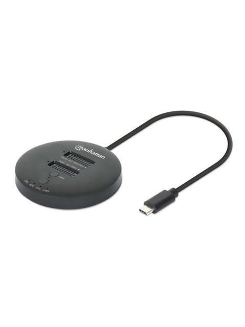 MANHATTAN GABINETE DE DISCO DURO 130752 M.2 M.2 USB-C 2.0